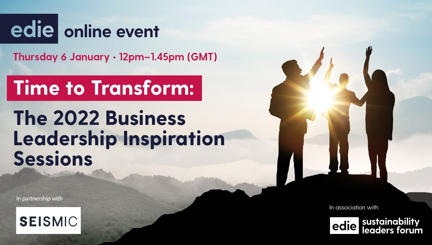 edie webinar: The Business Leadership Inspiration Sessions