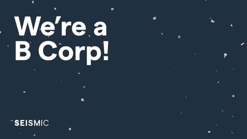 We're a B Corp!