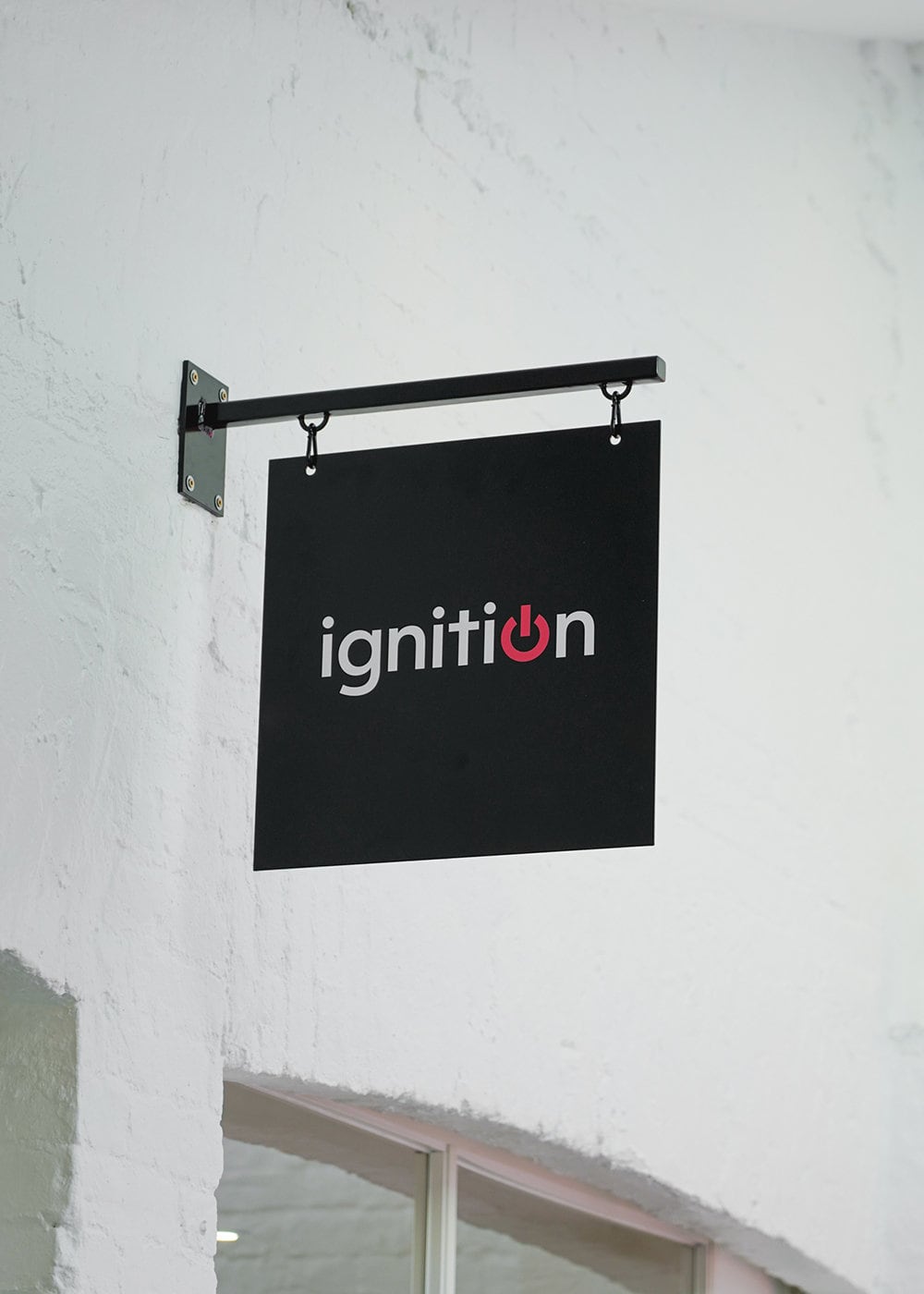 Ignition office sign