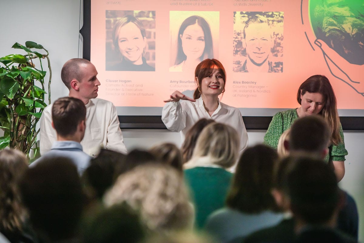 Amy at COP27 event