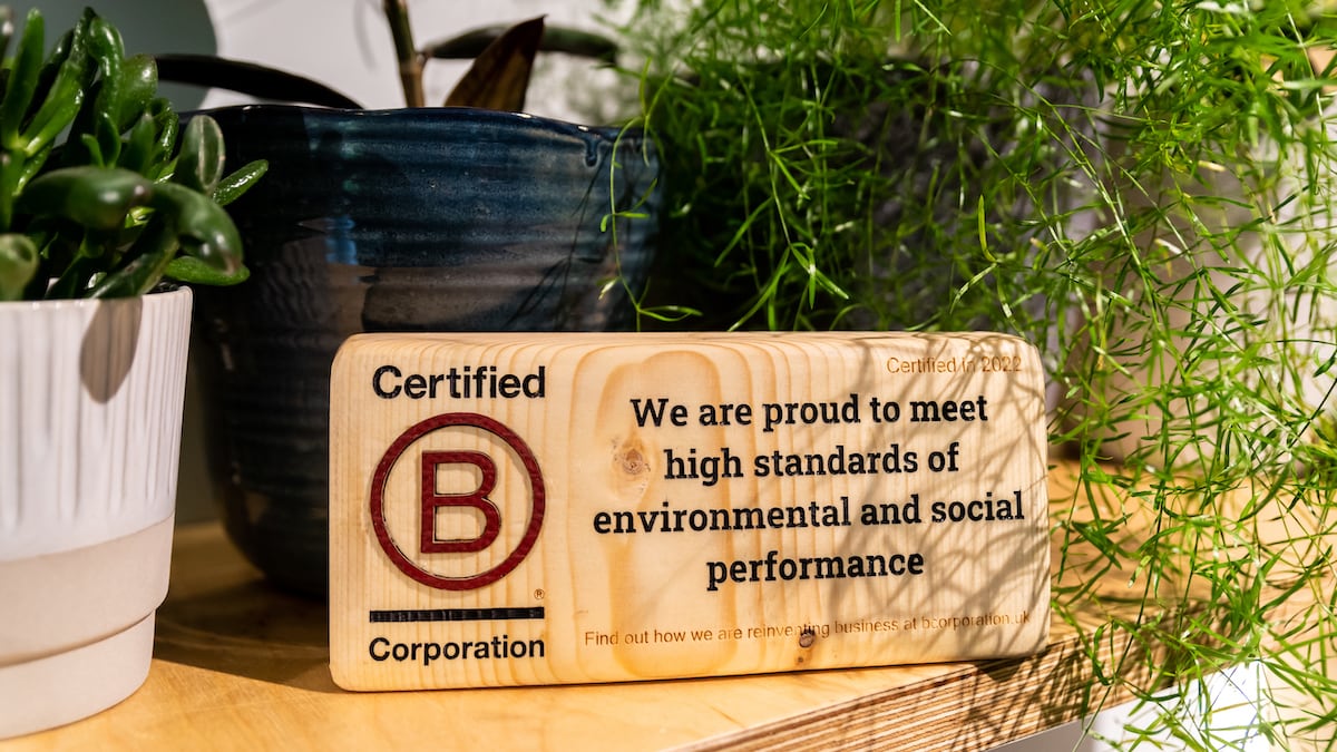 B Corp block