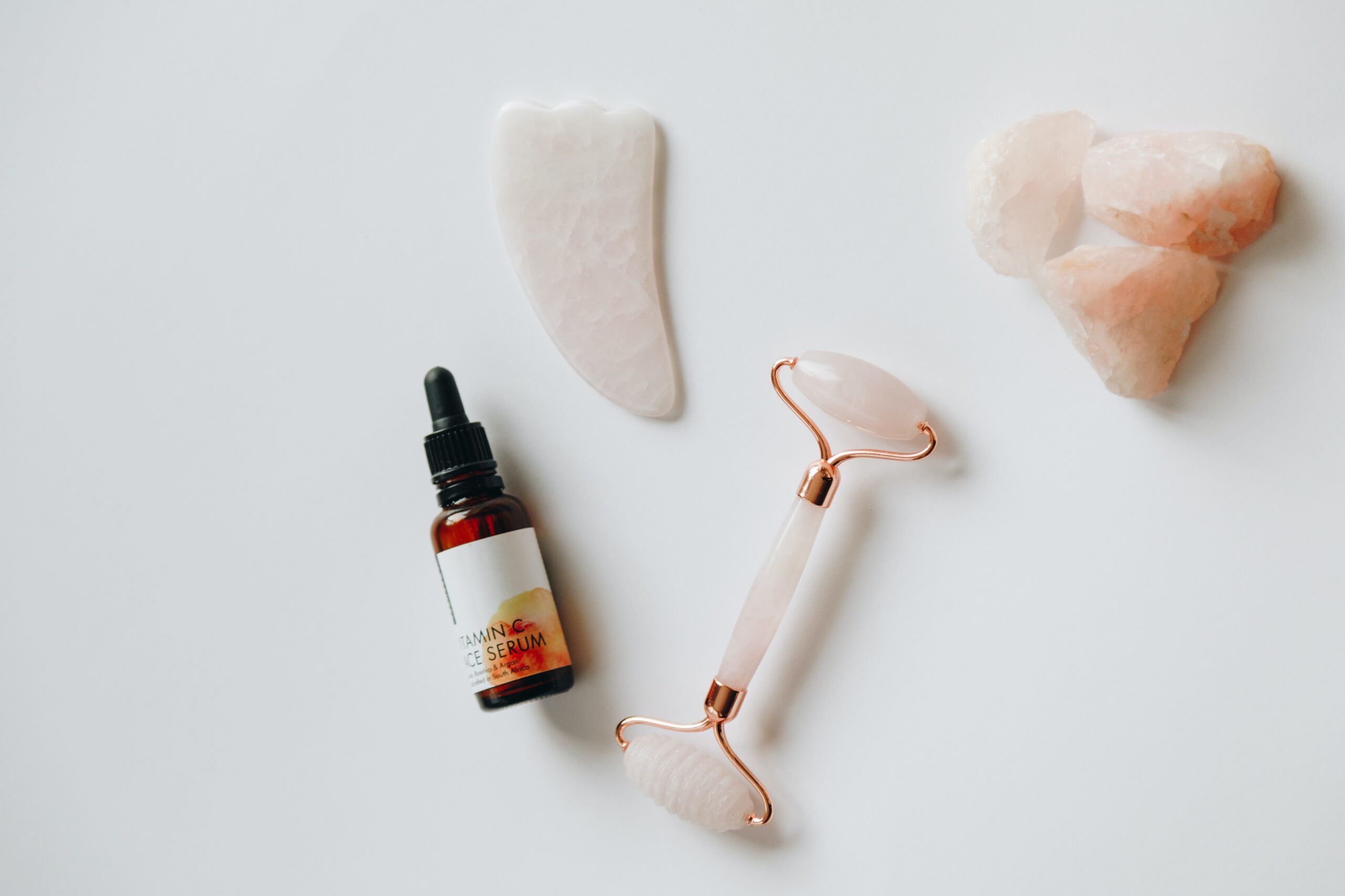 Beauty and skincare spread Beauty and skincare product spread