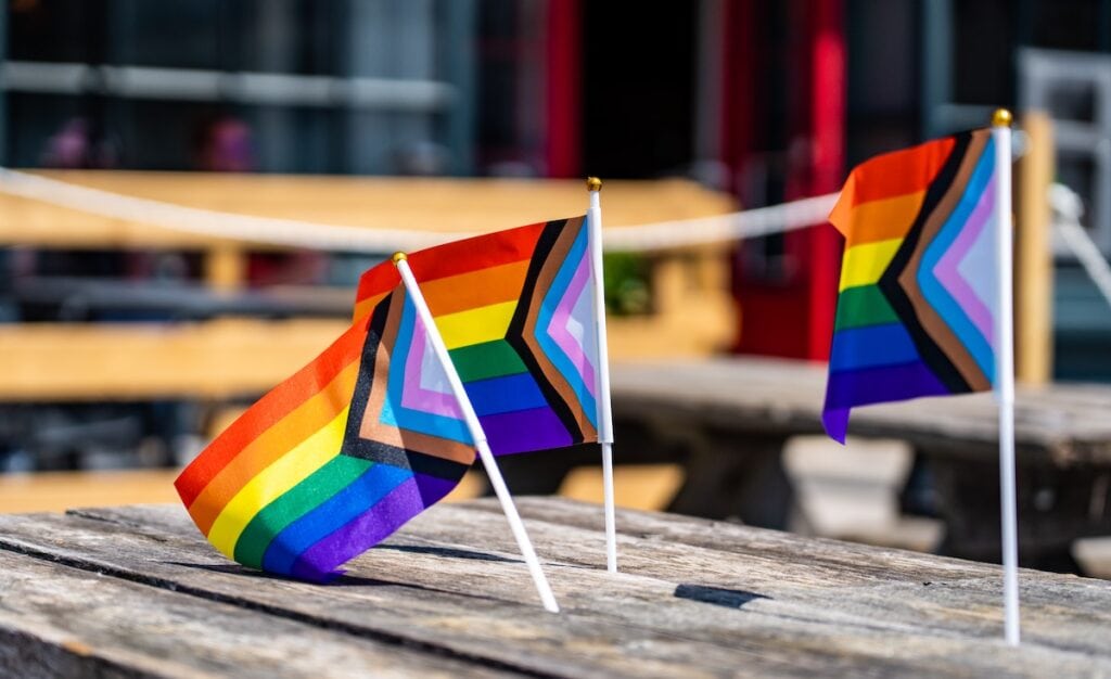 Progress Pride flags